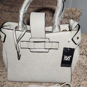 Ladies Light Grey Fashion Handbag NWT